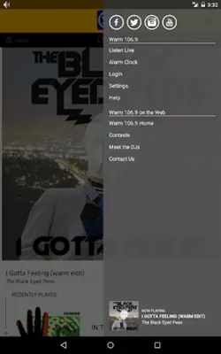 Warm 106.9 android App screenshot 0